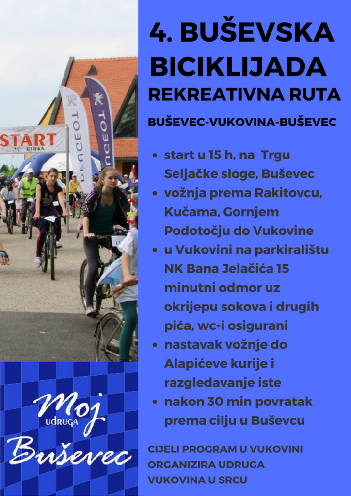 4. Buševska biciklijada _ rekreativna rutaa